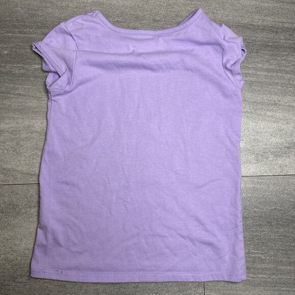 Disney Princesses Sparkles Tee 5T Top T-Shirt “Power To the Girls” Size Girls 5T - Picture 5 of 5
